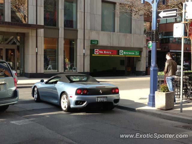 Ferrari 360 Modena spotted in Toronto, Canada