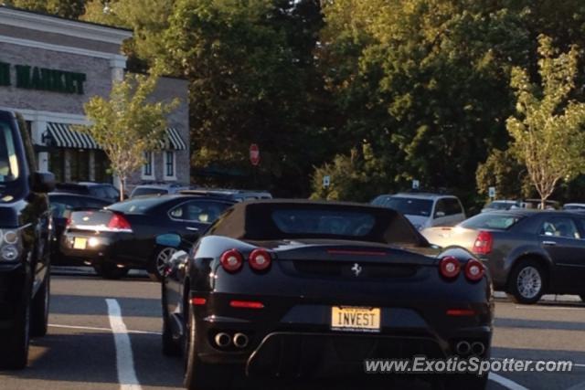 Ferrari F430 spotted in Woodcliff Lake, New Jersey