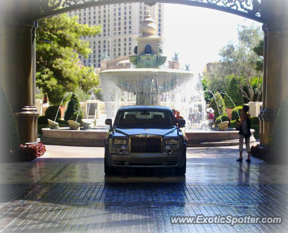 Rolls Royce Phantom spotted in Las Vegas, Nevada