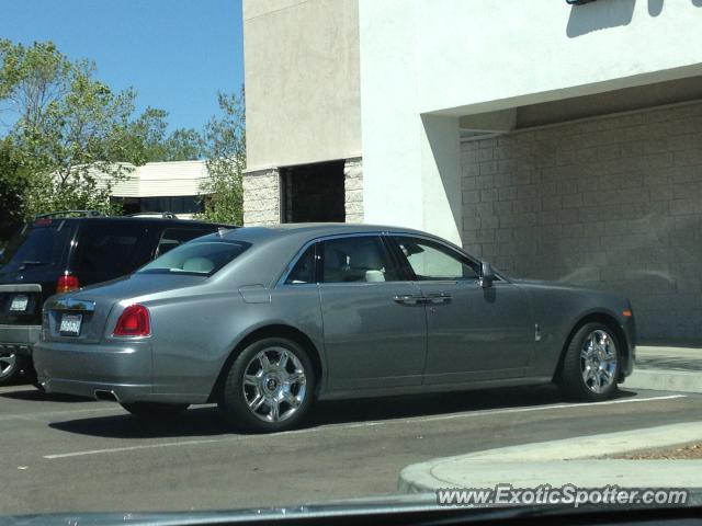 Rolls Royce Ghost spotted in Del Mar, California
