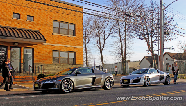 Audi R8 spotted in Red Bank, New Jersey