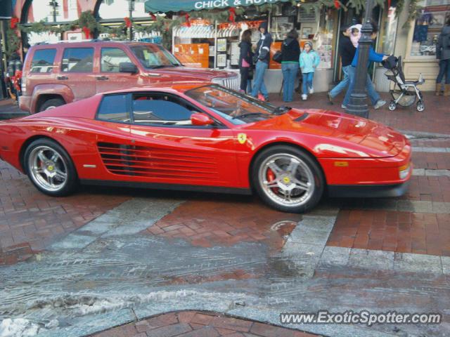 Ferrari Testarossa spotted in Annapolis, Maryland