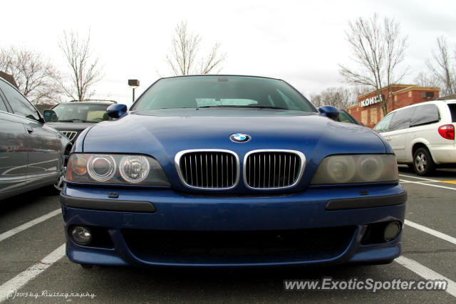 BMW M5 spotted in Ridgefield, Connecticut