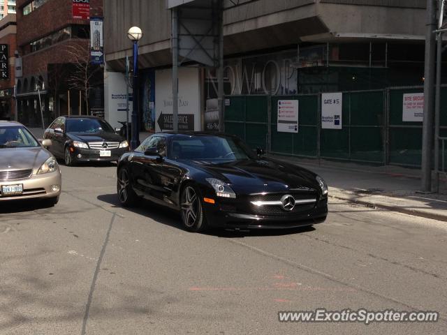 Mercedes SLS AMG spotted in Toronto, Canada