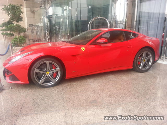 Ferrari F12 spotted in Dubai, United Arab Emirates