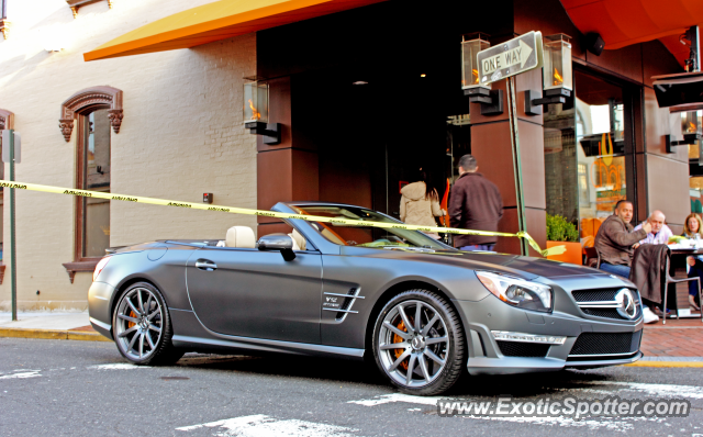 Mercedes SL 65 AMG spotted in Red Bank, New Jersey
