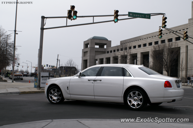 Rolls Royce Ghost spotted in Indianapolis, Indiana