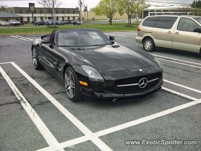 Mercedes SLS AMG spotted in Harrisburg, Pennsylvania