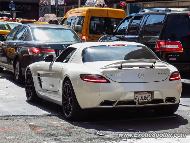Mercedes SLS AMG spotted in New York City, New York