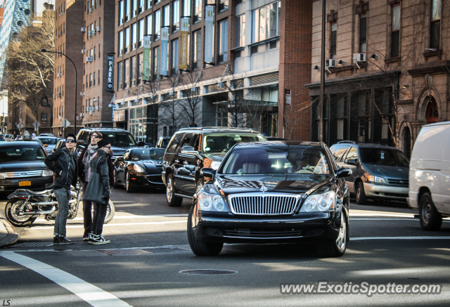 Mercedes Maybach spotted in Manhattan, New York