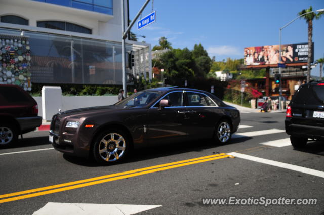 Rolls Royce Ghost spotted in Hollywood, California