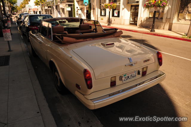 Rolls Royce Corniche spotted in Beverly Hills, California