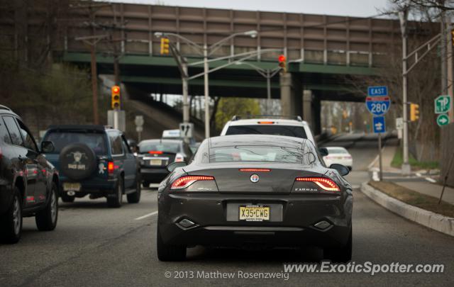 Fisker Karma spotted in West Orange, New Jersey