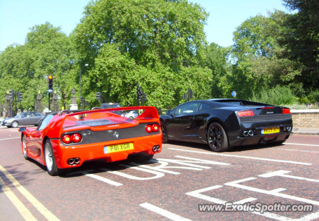 Ferrari F50 spotted in London, United Kingdom