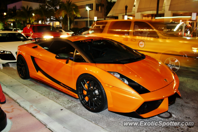 Lamborghini Gallardo spotted in Miami, Florida