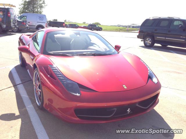 Ferrari 458 Italia spotted in The colony, Texas