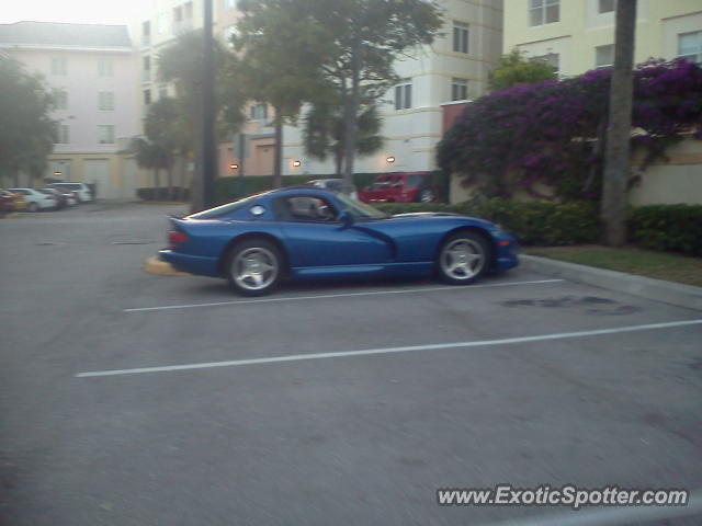 Dodge Viper spotted in Jupiter, Florida