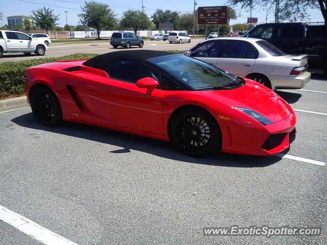 Lamborghini Gallardo spotted in Destin, Florida