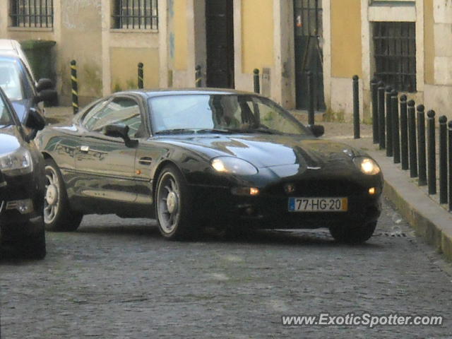 Aston Martin DB7 spotted in Lisboa, Portugal
