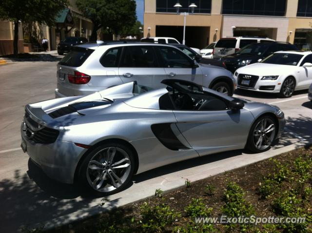 Mclaren MP4-12C spotted in Dallas, Texas