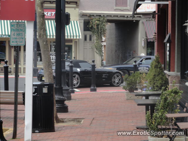 Mercedes SLS AMG spotted in Red Bank, New Jersey