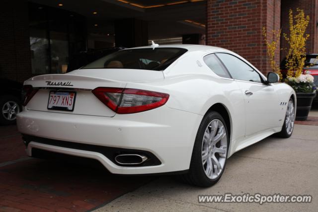 Maserati GranTurismo spotted in Boston, Massachusetts