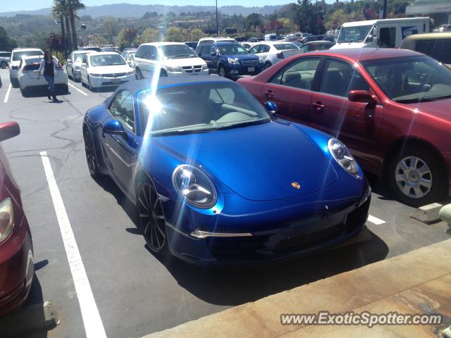 Porsche 911 spotted in San Mateo, California