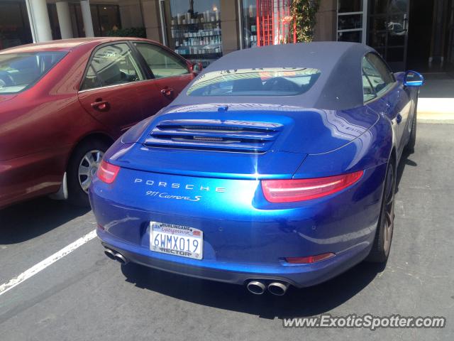 Porsche 911 spotted in San Mateo, California