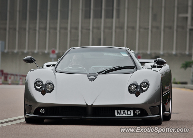 Pagani Zonda spotted in Hong Kong, China