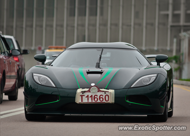 Koenigsegg Agera spotted in Hong Kong, China