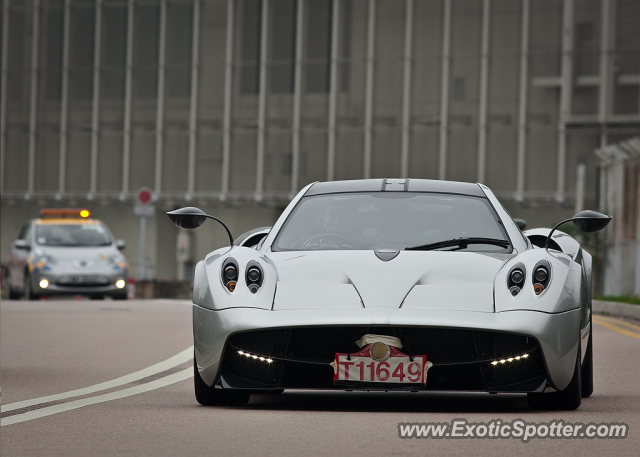 Pagani Huayra spotted in Hong Kong, China