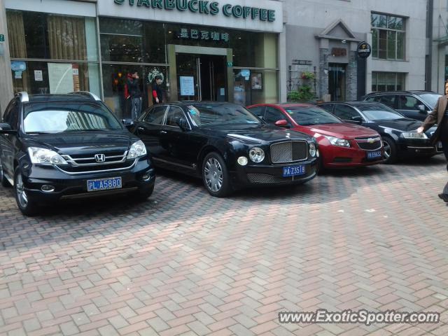 Bentley Mulsanne spotted in Shanghai, China