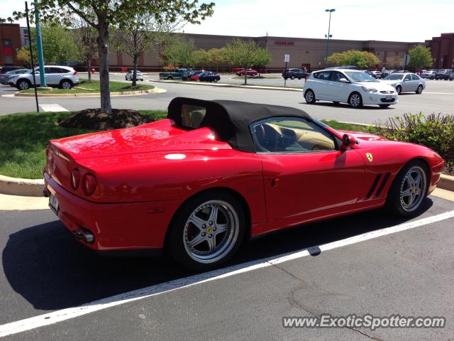 Ferrari 550 spotted in Alexandria, Virginia