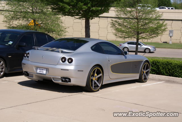 Ferrari 612 spotted in Dallas, Texas