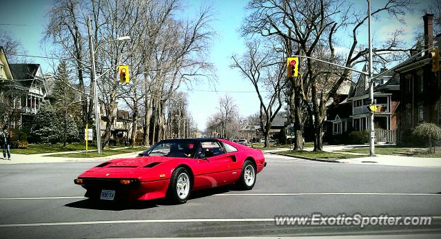 Ferrari 308 spotted in London, Ontario, Canada