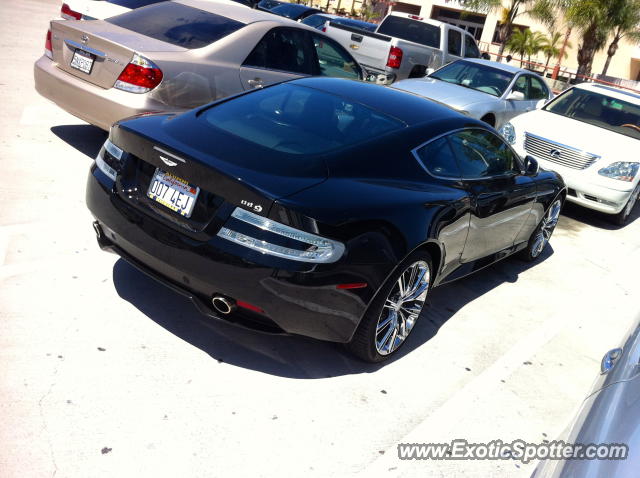 Aston Martin DB9 spotted in Orange, California