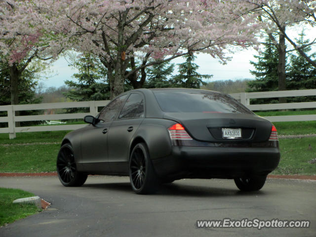 Mercedes Maybach spotted in New Albany, Ohio