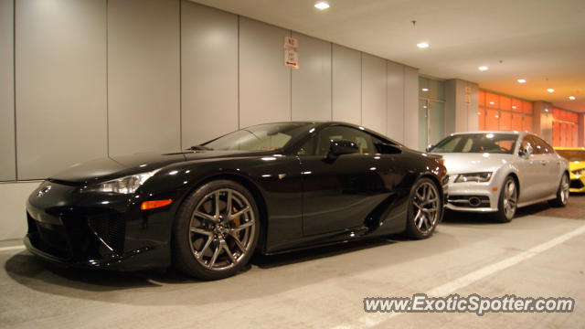 Lexus LFA spotted in Columbus, Ohio