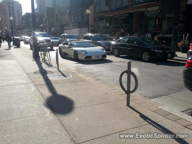 Lamborghini Murcielago spotted in Toronto, Canada