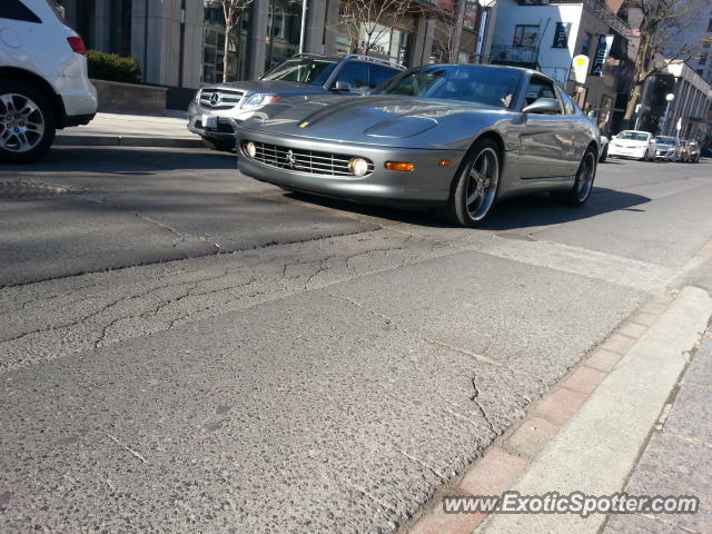 Ferrari 456 spotted in Toronto, Canada