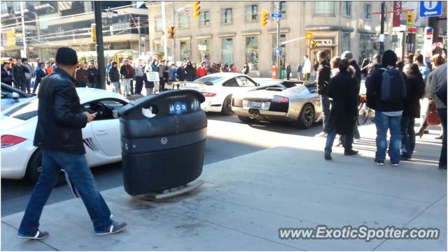 Lamborghini Murcielago spotted in Toronto, Canada