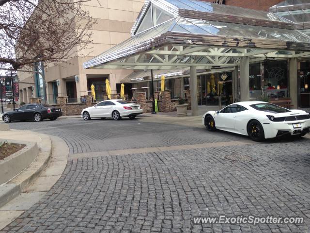 Ferrari 458 Italia spotted in Cherry creek, Colorado