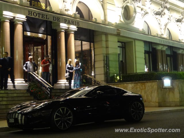 Aston Martin One-77 spotted in Monaco, Monaco
