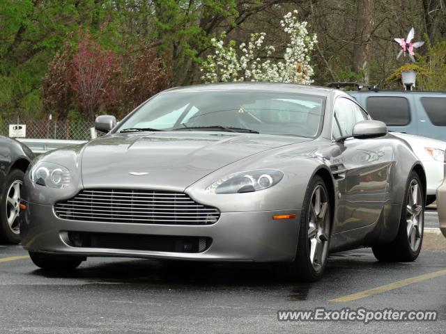 Aston Martin Vantage spotted in Newark, Delaware