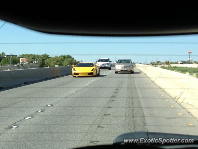 Lamborghini Gallardo spotted in Dallas, Texas