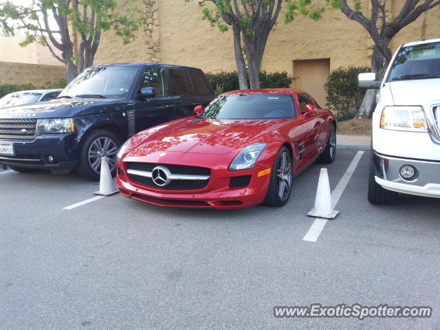 Mercedes SLS AMG spotted in Anaheim, California
