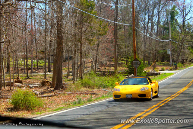 Ferrari 360 Modena spotted in Pound Ridge, New York