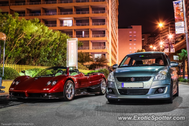 Pagani Zonda spotted in Monaco, Monaco