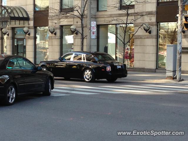 Rolls Royce Phantom spotted in Toronto, Canada