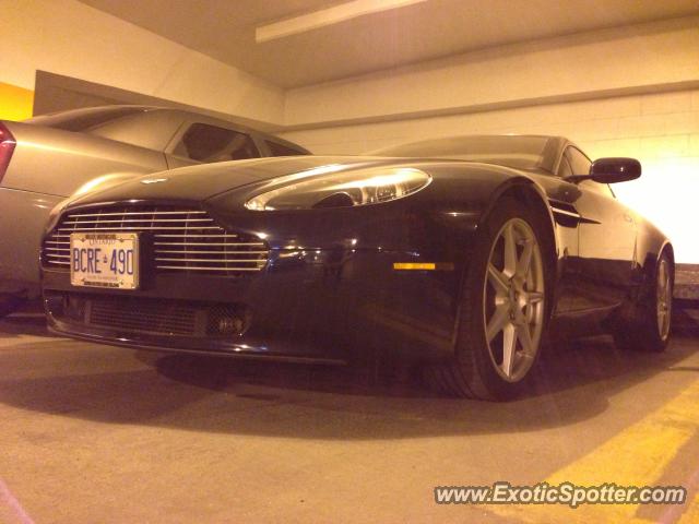 Aston Martin Vantage spotted in Toronto, Canada